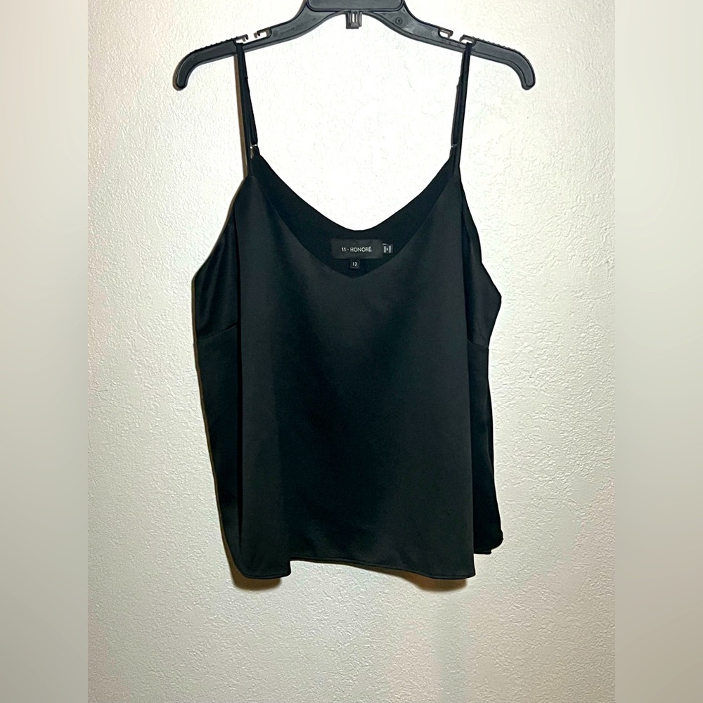 11 Honore Black Camisole